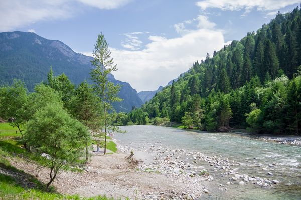 Il torrente Vanoi a Canal San Bovo - ph. wothan